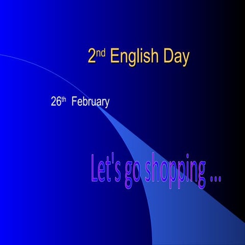 2nd english day