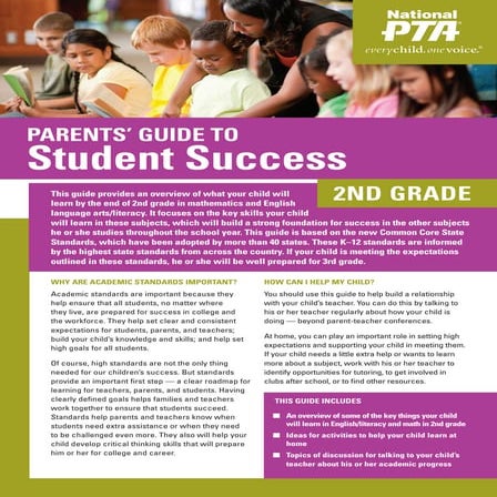 2nd grade--Parent's Guide to Student Success