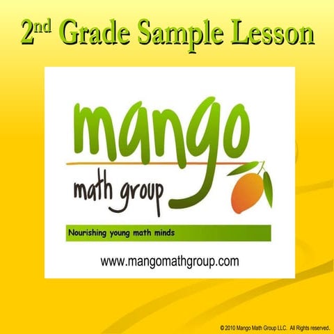 2nd Grade Math Activity:  Fruit Salad (Algebra)