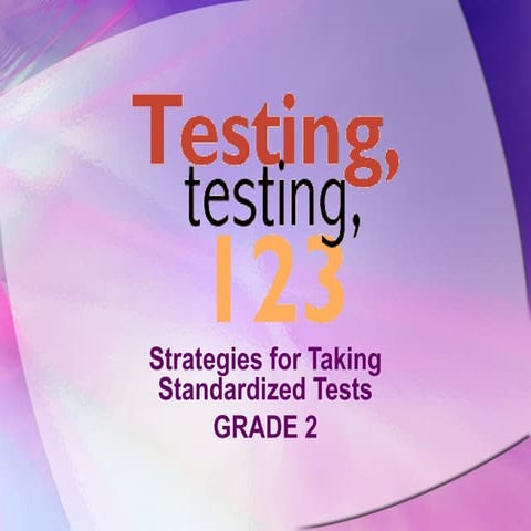 2nd grade test taking strategies