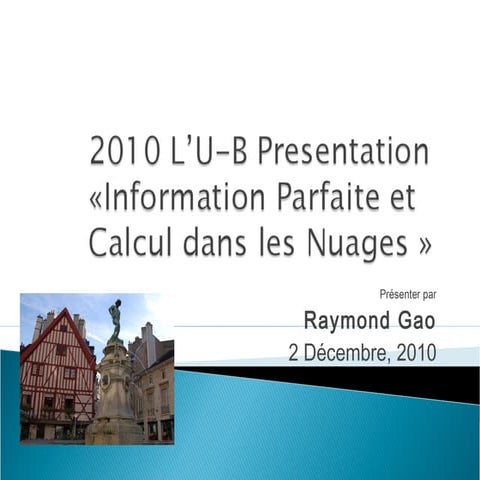 2nd iut presentation - French