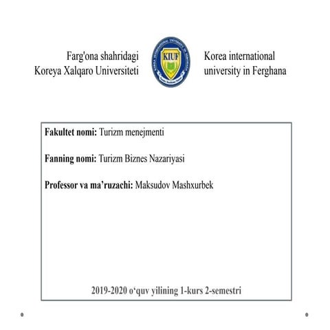 Travel business industry