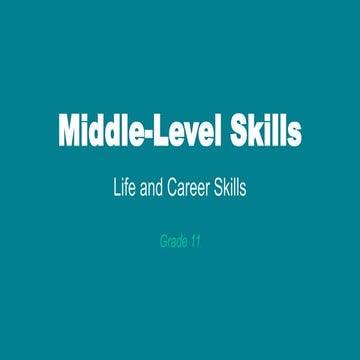 Exploring Various Career Pathways powerpoint | PPTX