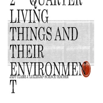 Second (2nd) Quarter Topics in Science 7