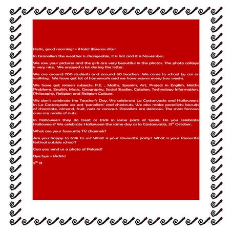 2nd letter to poland