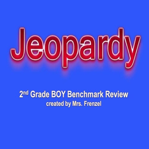 2nd math boy review jeopardy