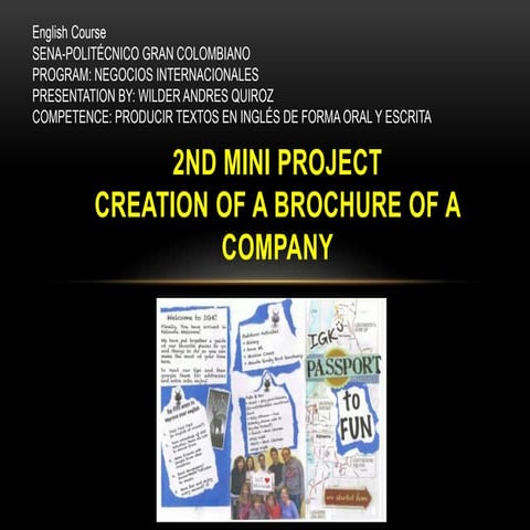 2nd mini project instructions