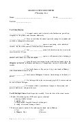 Maths quiz grade 6 final round