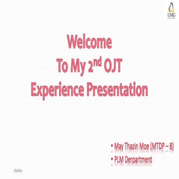 2nd Ojt Presentation Copy Pptx