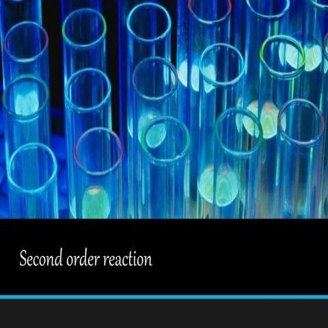 2nd order reaction 