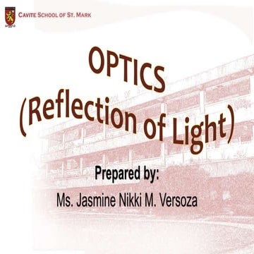 Optics: Light