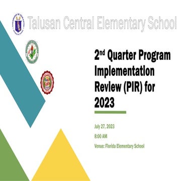 2nd Quarter Program Implementation Review (PIR).pptx