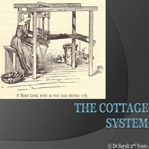 cottage industry in pre industrial britain