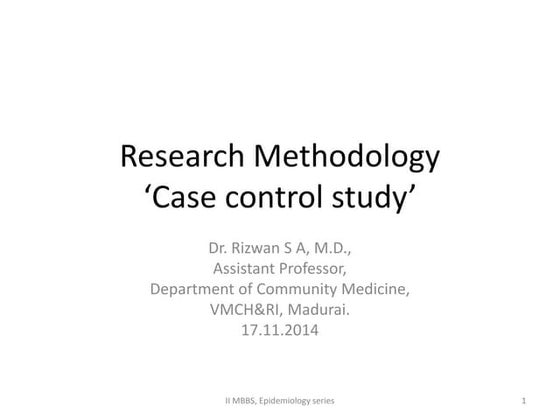 2. Case study and case series | PPT