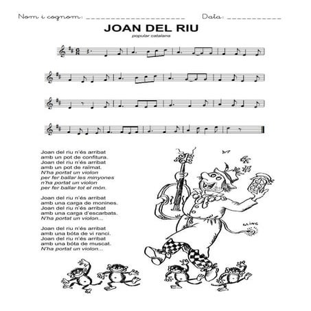 JOAN DEL RIU - CANÇÓ PRIMÀRIA
