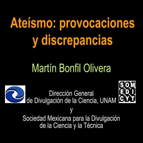 2o congreso ateísmo  provocaciones y discrepancias 2014