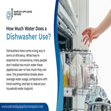 How Many Gallons Does a Dishwasher Use: Surprising Water Facts Revealed