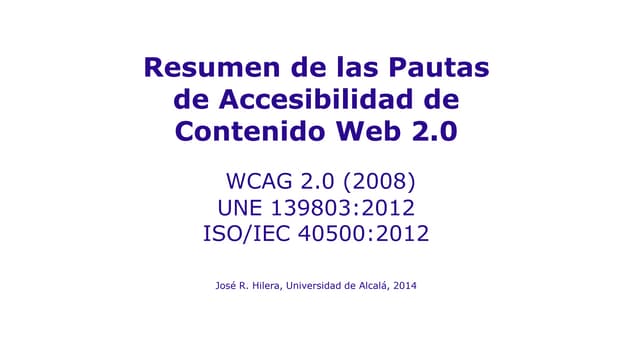 Ejemplos De WCAG 2 0