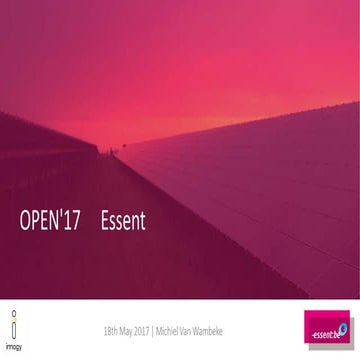 OPEN'17_2_Customer Experience_Essent