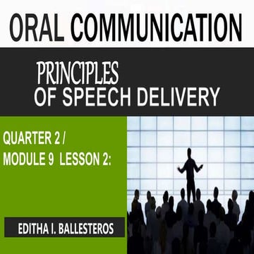 2ORAL COMMUNICATION 