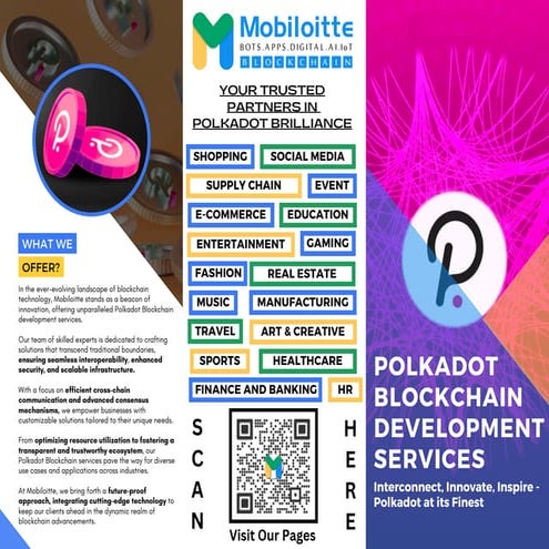 Polkadot Blockchain Development Services.