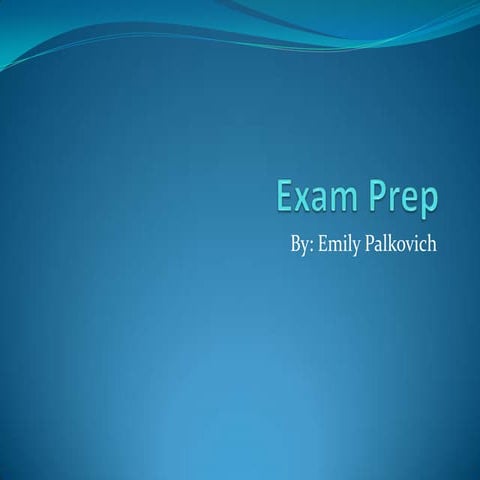 2 palkovichemilyexamprep