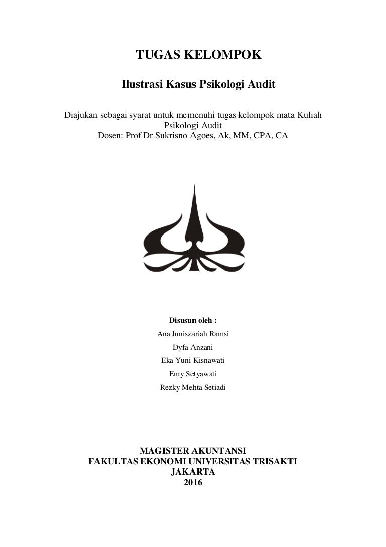 2 Paper Tugas Psikologi Audit Kelompok 2