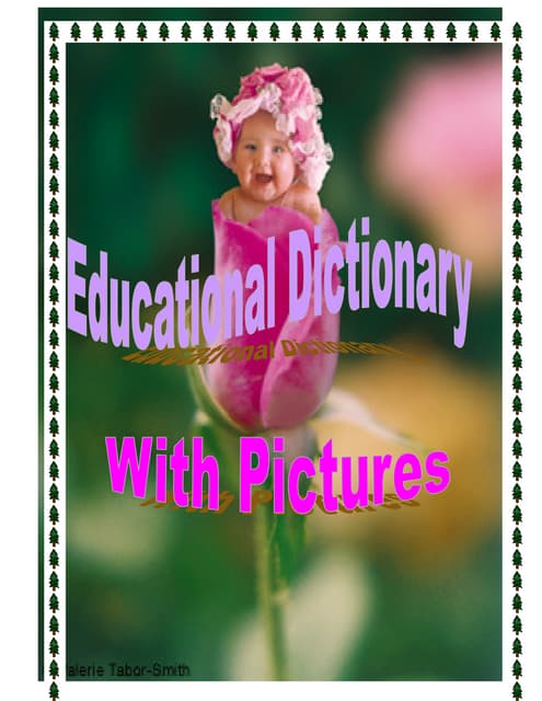 القاموس المصور Pictured Dictionary