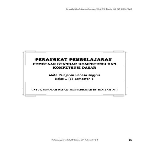 [2] pemetaan sk & kd inggris