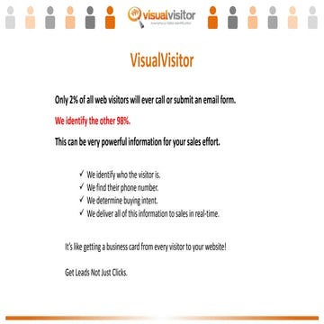 Visual Visitor Identify anyone | PPTX