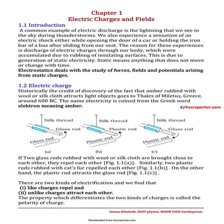 01 Electric Fieeld and charges Notes.pdf