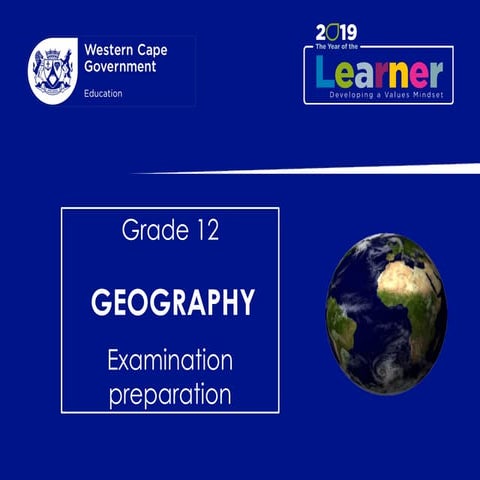 Comprehensive Grade 12 Geography Exam Preparation Guide with Key ...