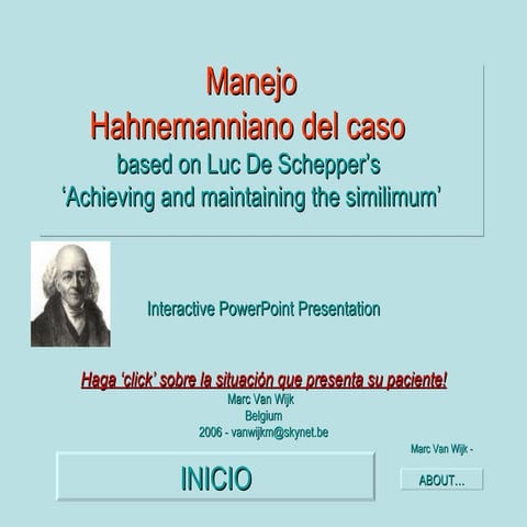 2° Prescripción Homeopática
