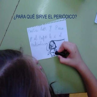 ¿PARA QUÉ SIRVE EL PERIÓDICO? Educa...