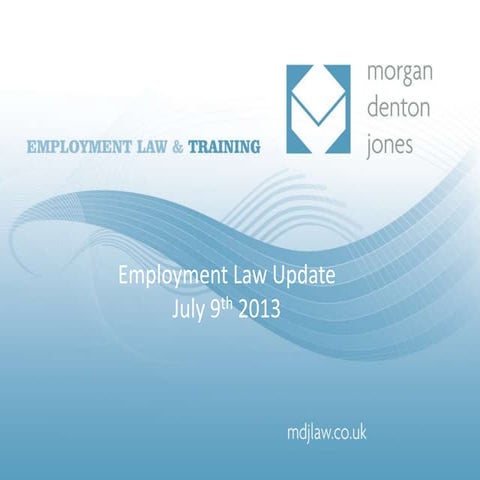 Yolk Recruitment - HR Insights Presentation, Employment Law Update