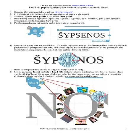 2 prezi kurimo pavyzdys