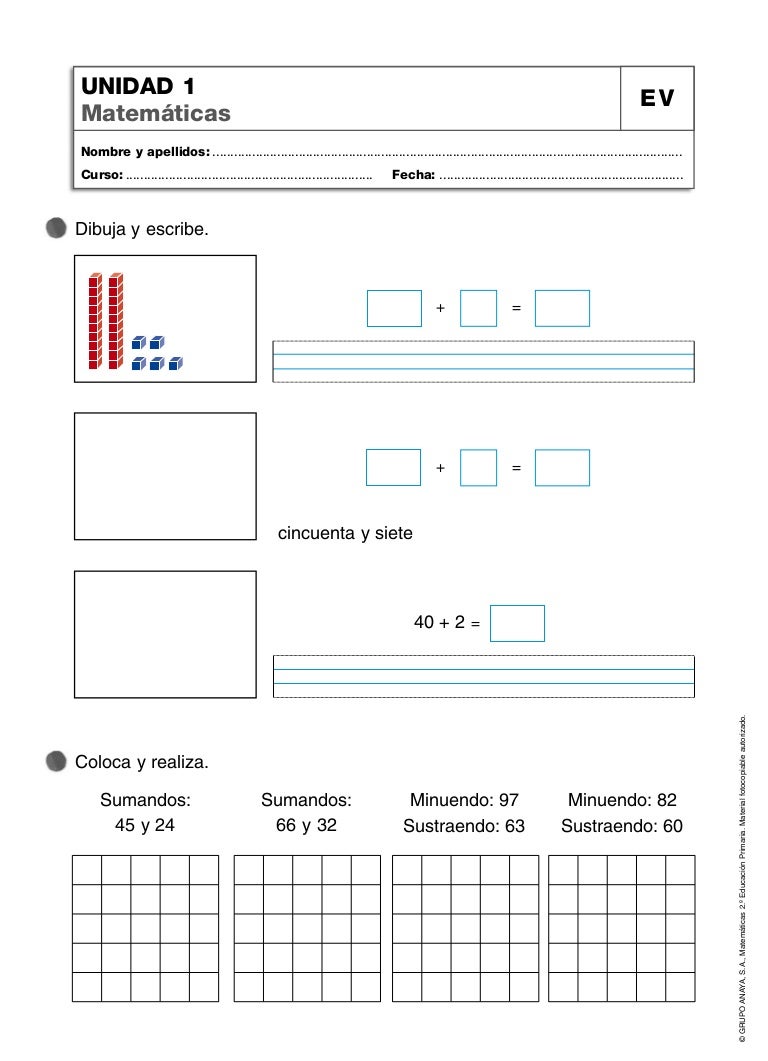 2º primaria matematicas 2º primaria matematicas