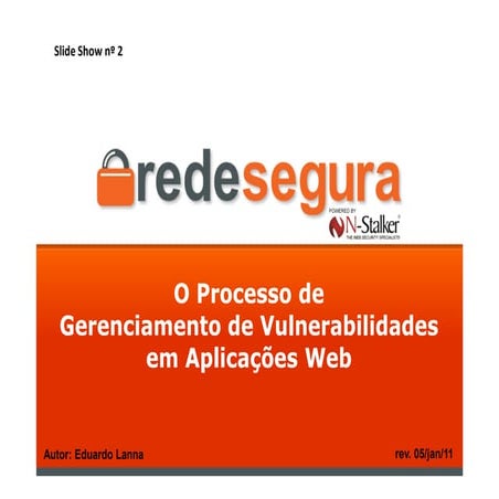 (2) O Processo de Gerenciamento de Vulnerabilidades Web