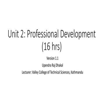 2 professional development | PDF