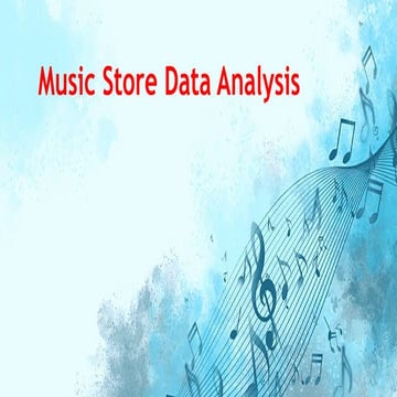 Music Store Sales Analysis-- SQL Project | PDF