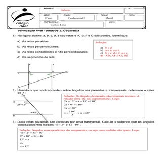2ª prova gab 8ano unid2_geometria_2011