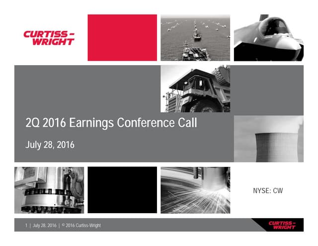 2q '16 earnings presentation final