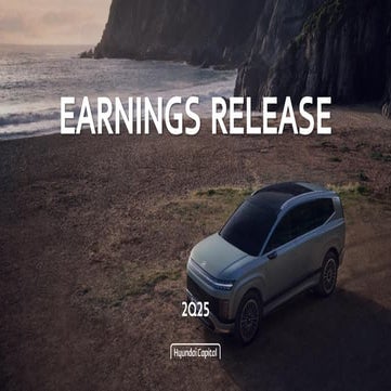 hyundai capital services earning release