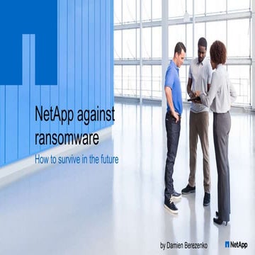NetApp against ransomware