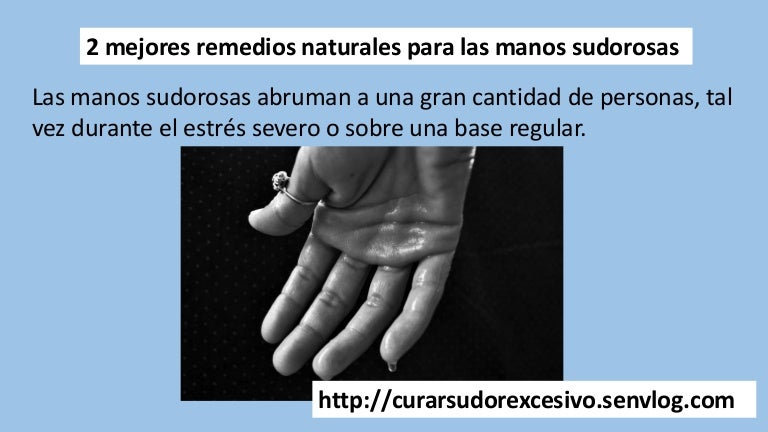 manos sudorosas pies diabetes
