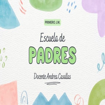 Reunión de Padres grado primerio de primaria | PDF