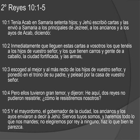 2° reyes 10.... | PPTX