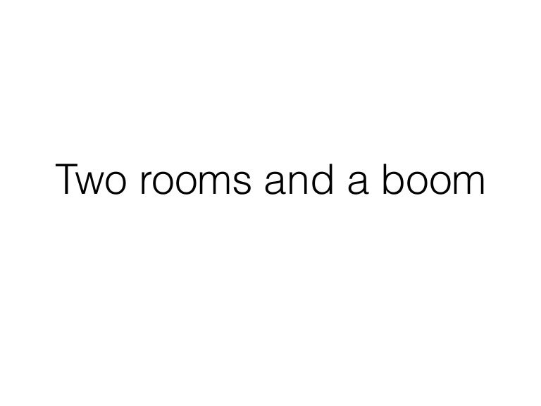 2 rooms and a boom 上級者ルール