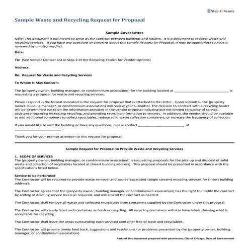 2 samplewasteandrecycling rfp | DOC