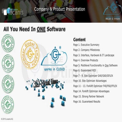 Company presentation english 1 2015